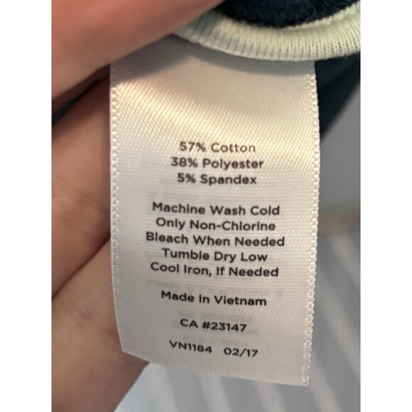 NWT T by Talbots Womens Jacket Vest Teal Waist Length Full Zip Pockets Stretch L - Picture 4 of 9